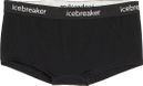 ICEBREAKER Donna Hot Pants SPRITE Nero