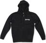 Sweat à Capuche Thrasher Logo Zip Hood Noir