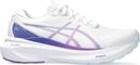Asics Gel Kayano 30 Blanc Violet Femme Running Shoes
