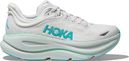 Chaussures Running Hoka Bondi 9 Blanc/Bleu Femme