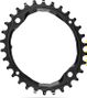 AbsoluteBlack Narrow Wide Mono 104 BCD Oval Premium Chainring Black