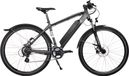 Bicicleta híbrida eléctrica Bicyklet Joseph Shimano Altus 7V 417 Wh 700 mm Negra Gris