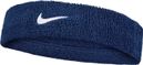 Cinta para la cabeza Nike Swoosh Classic Sponge Azul
