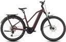 Cube Kathmandu Hybrid Pro 800 Trapeze Bicicletta elettrica da trekking Shimano Deore/Deore XT 12S 800 Wh 700 mm Sun Glow Rosso Arancione 2026