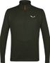 Salewa Puez Polarlite Half-Zip Fleece Dark Green Man