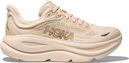 Chaussures Running Hoka Bondi 9 Beige Femme