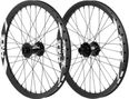 Paire de Roues Carbone Pride Wave Blanc Mat Fusion 20/15mm Noir