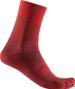 Unisex Socken Castelli Orizzonte 15 Rot