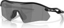 Lunettes Oakley Radar Plate - Matte Black / Prizm Black Polarized / Ref : OO9495-0136