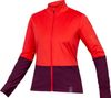 Maglia a maniche lunghe Endura FS260 Jetstream Donna Rosa / Viola XL
