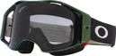 Masque Oakley Airbrake MTB Black Green / Light Grey / Ref : OO7107-27