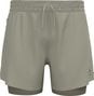 Odlo Zeroweight 5'' Grau 2-in-1 Shorts