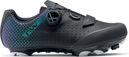 Zapatillas de MTB para mujer Northwave Origin Plus 2 negras iridiscentes
