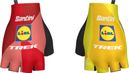 Santini Team Lidl-Trek 2026 Yellow Short Gloves