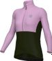 Maglia a maniche lunghe Ale Dual Gravel Khaki / Pink Donna