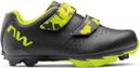Zapatillas MTB Northwave Origin Junior negro amarillo fluo