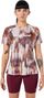 Damen-Trikot mit kurzen Ärmeln, NNormal Race Fade Print, mehrfarbig