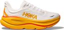 Chaussures Running Hoka Bondi 9 Blanc/Jaune Femme