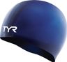 Gorro de natación de silicona Tyr Azul/Blanco