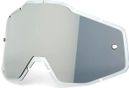 100% Ecran Anti-Buée Racecraft/Accuri/Strata - Light Silver Mirror