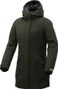 Chaqueta Tucano Urbano Magic Parka Mujer 2 en 1 Verde Oscuro
