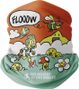 Scaldacollo BV Sport originale DBDB Flow Mix arancione/verde