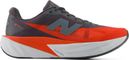 New Balance FuelCell Rebel v5 hardloopschoenen, rood/grijs, heren