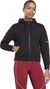 Sudadera con cremallera de algodón Reebok DreamBlend para mujer