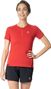 T-Shirt Running Odlo X-Alp Trail 1/2 Zip Rouge Femme