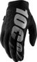 100% BRISKER Gloves Black Grey
