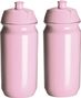 Gourde 2 x 500 ml Rose poudré