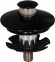 Elvedes 1-1/8'' Top Cover + Steering Star Black