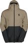 Men's Scott Explorair Light 2.5L Beige/Black waterproof jacket