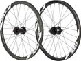 Paire de Roues Carbone Expert Pride Wave Blanc Brillant Fusion 10/10mm Noir