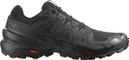 Chaussures Trail Salomon Speedcross 6 Large Noir Homme
