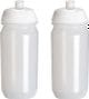 2x Bidons 500 ml - Transparent