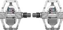 Time Speciale 10 Large Clipless Pedals Raw Aluminum Silver