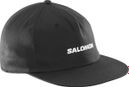 Casquette Salomon Logo Flat Cap Noir