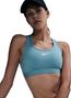 Brassière Nike Swoosh Medium Support Bleu Femme