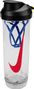 Shaker Nike TR Recharge 2.0 700 ml Trasparente/Rosso