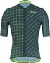 Santini Sleek Dinamo Short Sleeve Jersey Green