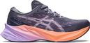 Zapatillas de running para mujer Asics Novablast 3 Morado Naranja