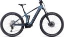 Prodotto ricondizionato - MTB elettrica a sospensione integrale Cube Stereo Hybrid 140 HPC ABS 750 Shimano Deore/XT 12V 750 Wh 29'' Grigio Blu Smaragd 2023