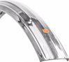 Paire de Garde-Boue VéloOrange 650mm Zeppelin Fenders 52mm Argent