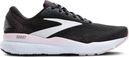 Brooks Ghost 16 Running-Schuhe Schwarz/Weiß/Pink Damen