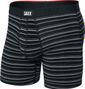 Saxx Vibe Xtra Soft Comfort Brief Fly Boxer Shorts, Black, Men's