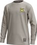 Maglia a maniche lunghe Troy Lee Designs Skyline Ride grigia per bambini