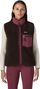 Felpa senza maniche Patagonia Classic Retro-X marrone da donna