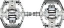 Paire de Pédales HT Components X3 Camo Gris