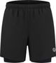 Short 2-en-1 Rogelli Essential Noir Homme